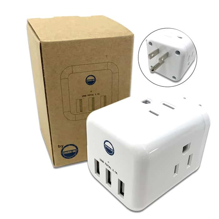 Cruise Power Cube Non Surge With USB Ports About Luxury Cruising